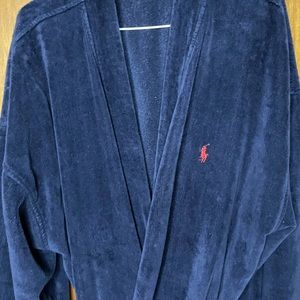 Polo Ralph Lauren Terry kimono Robe color Navy